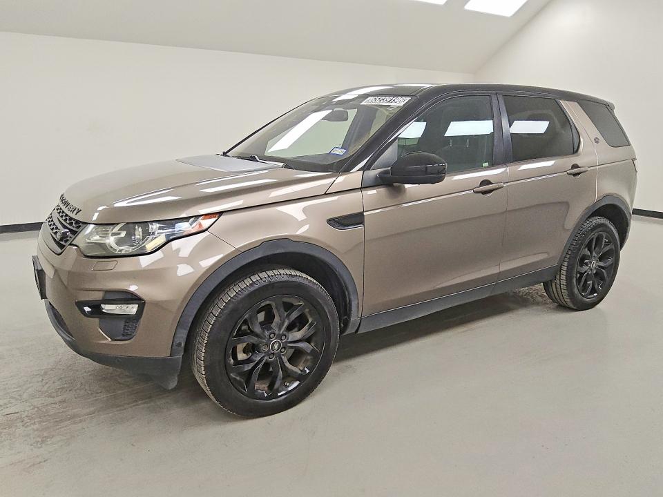 2016 Land Rover Discovery Sport მანქანა იყიდება აუქციონზე, vin: SALCR2BG5GH596820, აუქციონის ნომერი: 65239196