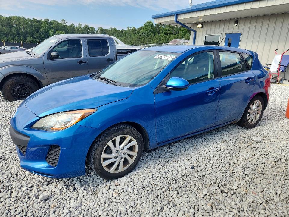 2012 Mazda 3 მანქანა იყიდება აუქციონზე, vin: JM1BL1L83C1661057, აუქციონის ნომერი: 63877356