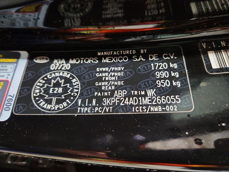 64805816 :رقم المزاد ، 3KPF24AD1ME266055 vin ، 2021 Kia Forte مزاد بيع