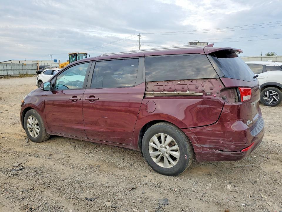 65952356 :رقم المزاد ، KNDMB5C13G6105006 vin ، 2016 Kia Sedona مزاد بيع