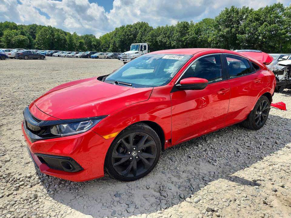 Продаж на аукціоні авто 2019 Honda Civic, vin: 2HGFC2F8XKH523830, номер лоту: 65684276