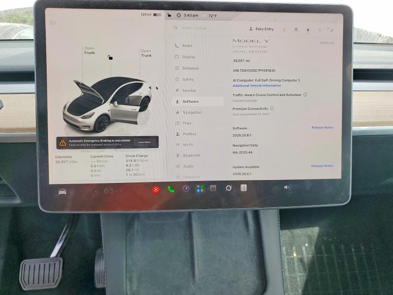 Aukcja sprzedaży 2023 Tesla Model Y, vin: 7SAYGDEE7PF691830, numer aukcji: 66756216