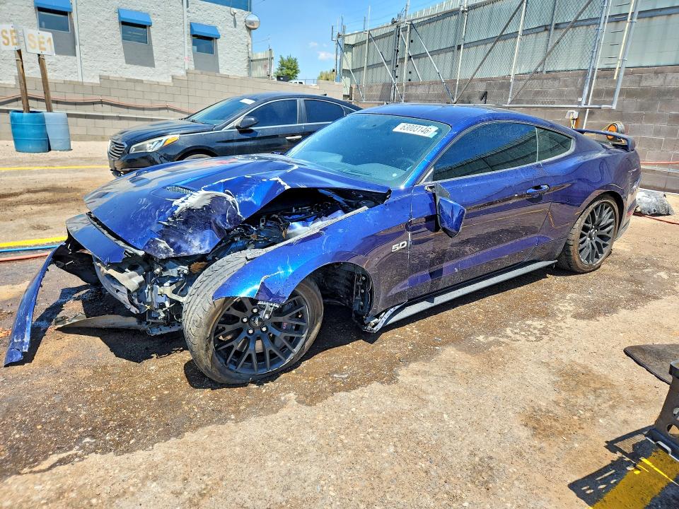 63003146 :رقم المزاد ، 1FA6P8CF5K5189762 vin ، 2019 Ford Mustang مزاد بيع