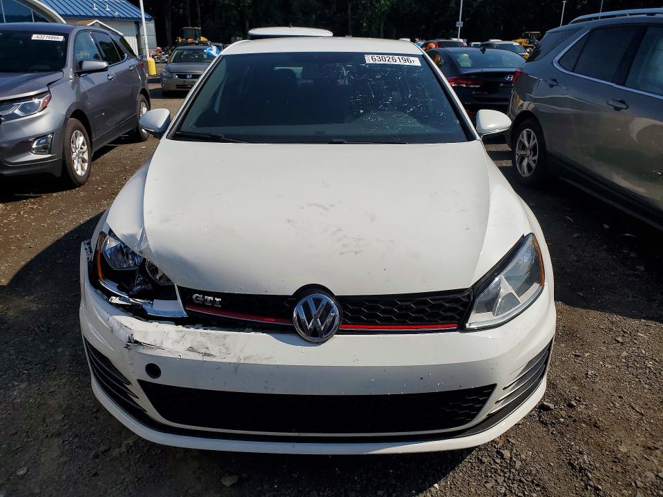 63026196 :رقم المزاد ، 3VW4T7AU1GM022824 vin ، 2016 Volkswagen Gti مزاد بيع