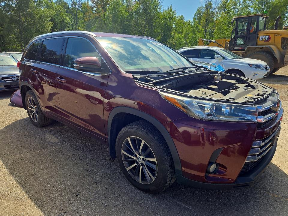 Aukcja sprzedaży 2017 Toyota Highlander, vin: 5TDJZRFH3HS435874, numer aukcji: 65610526
