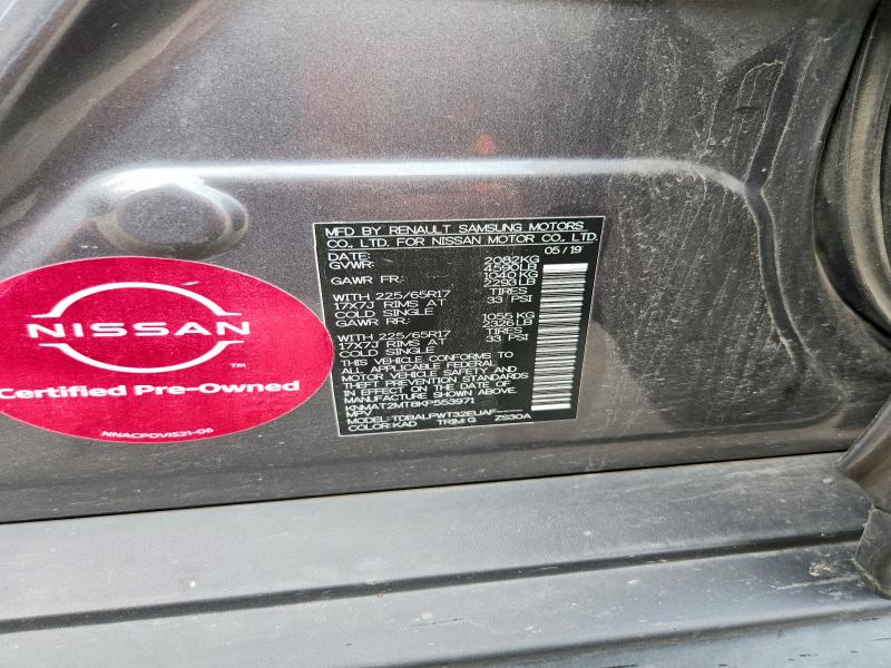 Продажа на аукционе авто 2019 Nissan Rogue, vin: KNMAT2MT8KP553971, номер лота: 66956886