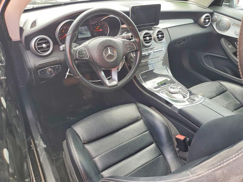 2017 Mercedes-benz C მანქანა იყიდება აუქციონზე, vin: WDDWJ4JB0HF524679, აუქციონის ნომერი: 64724016