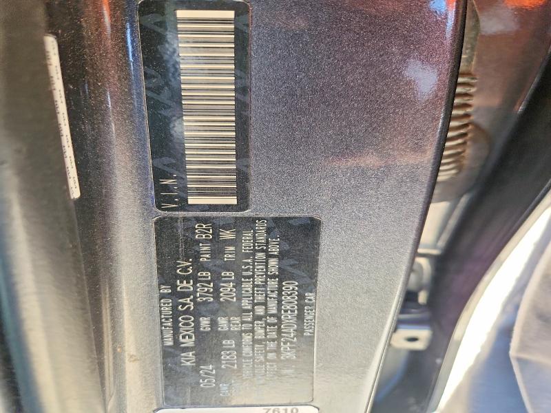 Aukcja sprzedaży 2024 Kia Forte, vin: 3KPF24ADXRE808390, numer aukcji: 66929916