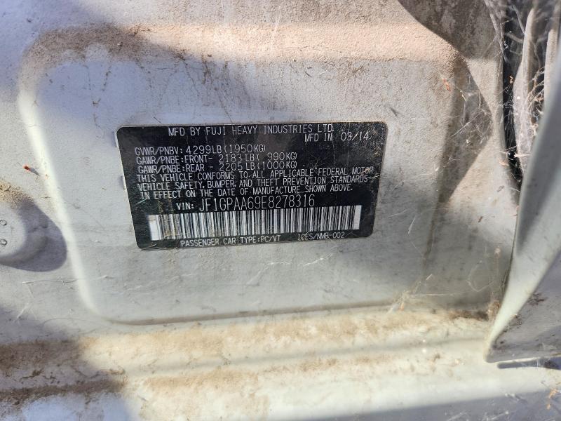 64849376 :رقم المزاد ، JF1GPAA69E8278316 vin ، 2014 Subaru Impreza مزاد بيع
