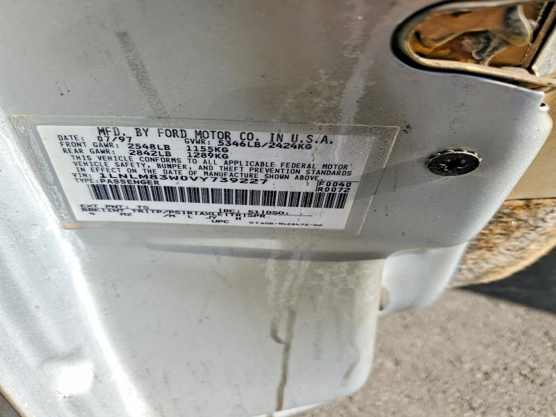 Продажа на аукционе авто 1997 Lincoln Town Car, vin: 1LNLM83W0VY739227, номер лота: 63524906