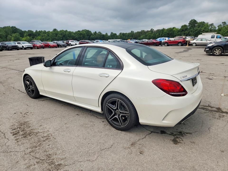 64840216 :رقم المزاد ، 55SWF8EB2KU308632 vin ، 2019 Mercedes-benz C مزاد بيع