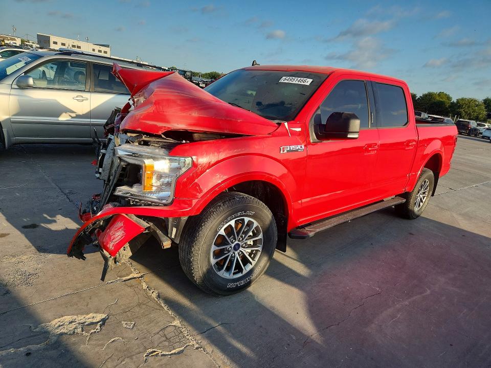 2020 Ford F150 მანქანა იყიდება აუქციონზე, vin: 1FTEW1E51LKD75385, აუქციონის ნომერი: 64951466