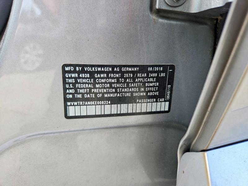 Продажа на аукционе авто 2019 Volkswagen Arteon, vin: WVWTR7AN0KE008224, номер лота: 64967826