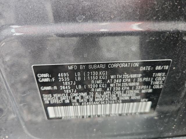 Продажа на аукционе авто 2019 Subaru Outback, vin: 4S4BSANC9K3209178, номер лота: 66738836