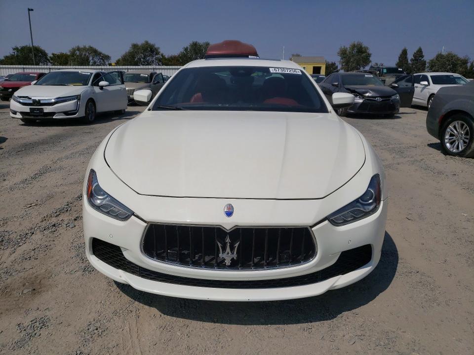 67307256 :رقم المزاد ، ZAM57RTS2H1217053 vin ، 2017 Maserati Ghibli مزاد بيع