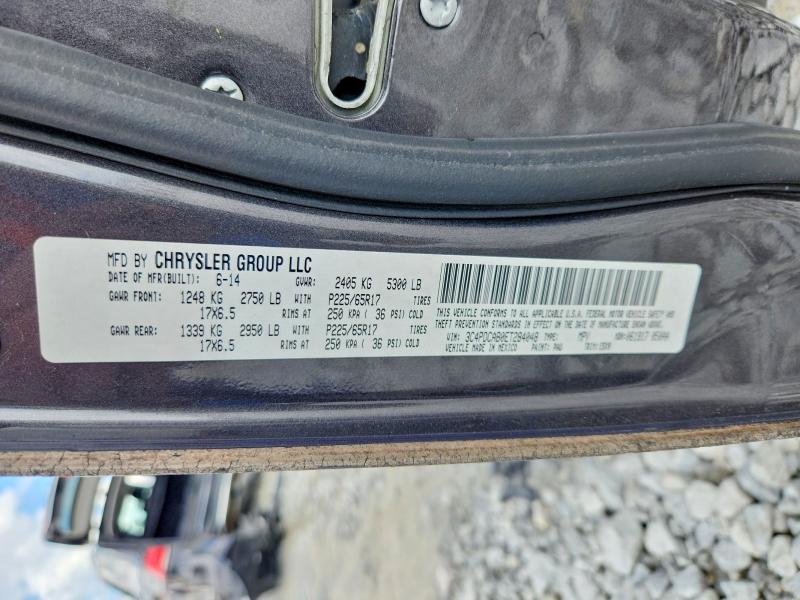Продаж на аукціоні авто 2014 Dodge Journey, vin: 3C4PDCAB0ET284048, номер лоту: 64425386