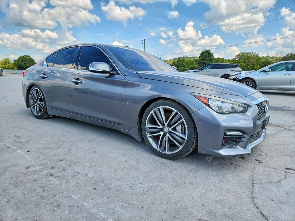 2017 Infiniti Q50 მანქანა იყიდება აუქციონზე, vin: JN1EV7AR7HM830673, აუქციონის ნომერი: 66745986