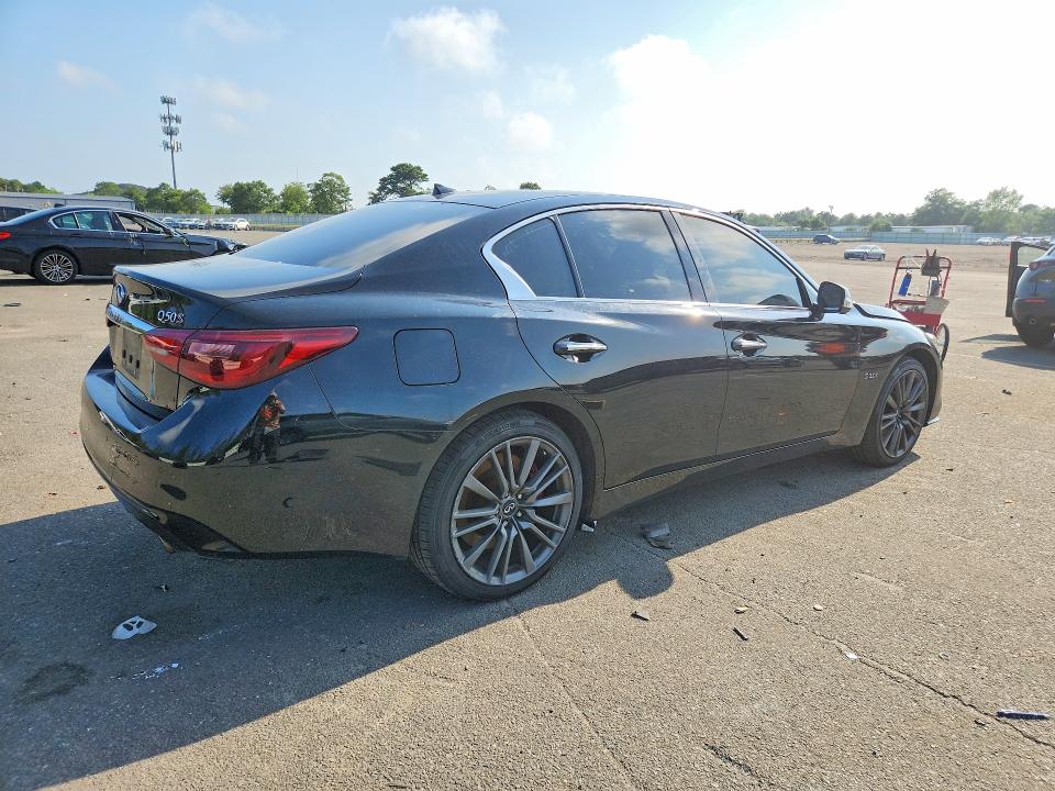 Продаж на аукціоні авто 2018 Infiniti Q50, vin: JN1FV7AR8JM481775, номер лоту: 64083106