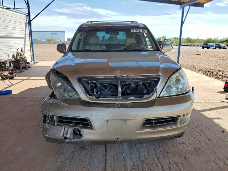 2005 Lexus Gx მანქანა იყიდება აუქციონზე, vin: JTJBT20X050082647, აუქციონის ნომერი: 65942786