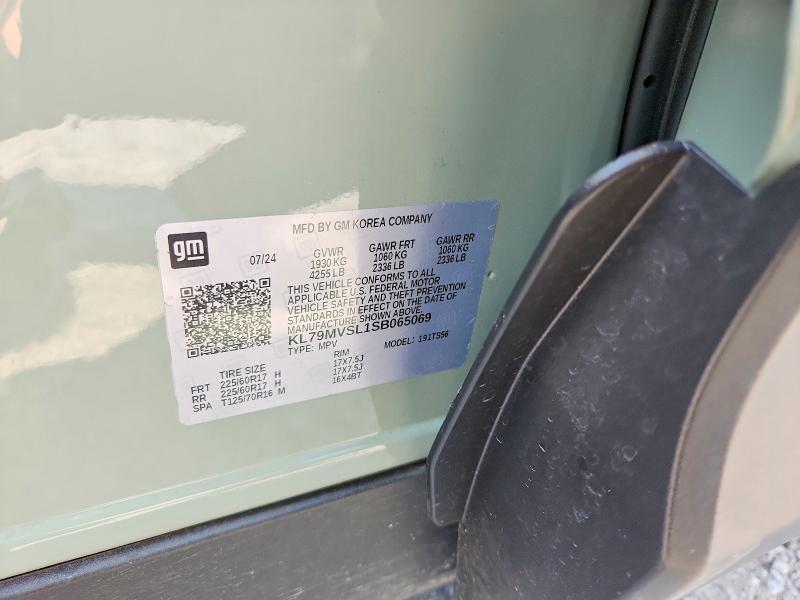 64813256 :رقم المزاد ، KL79MVSL1SB065069 vin ، 2025 Chevrolet Trailblazer مزاد بيع