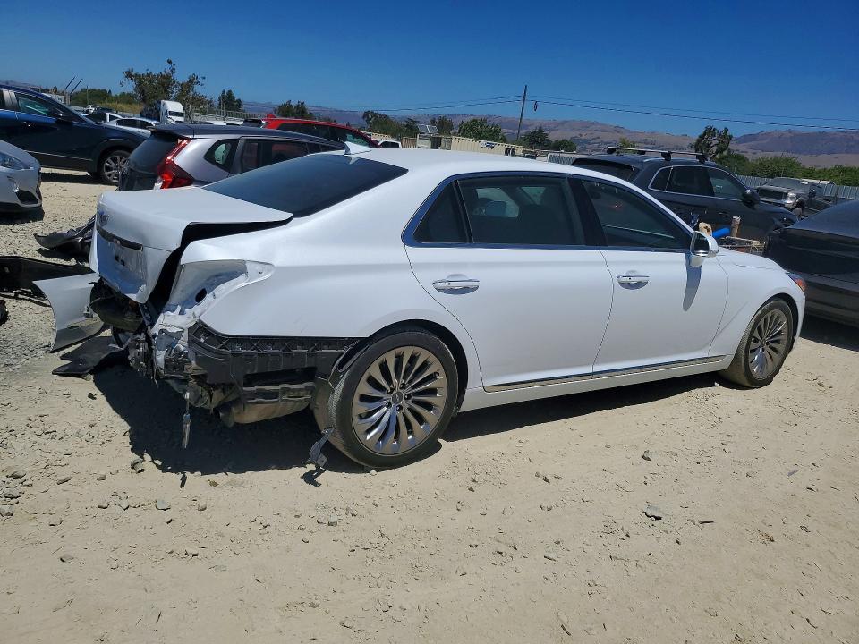63392516 :رقم المزاد ، KMHG54JH7JU046250 vin ، 2018 Genesis G90 مزاد بيع
