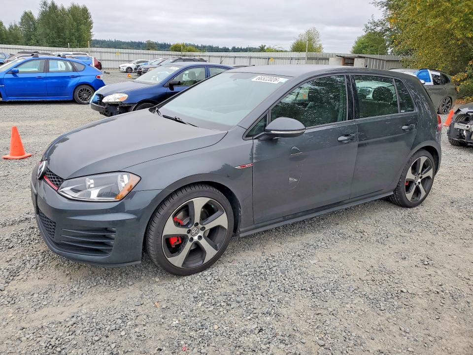 66522026 :رقم المزاد ، 3VW4T7AU7HM071463 vin ، 2017 Volkswagen Gti مزاد بيع