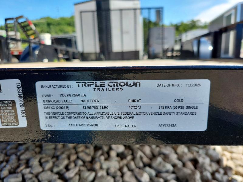 Aukcja sprzedaży 2026 Triple Crown Unknown, vin: 1XNBE1410T2047807, numer aukcji: 66343236
