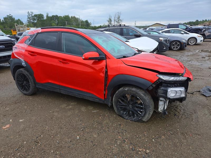 2018 Hyundai Kona მანქანა იყიდება აუქციონზე, vin: KM8K2CAA8JU083890, აუქციონის ნომერი: 61865026