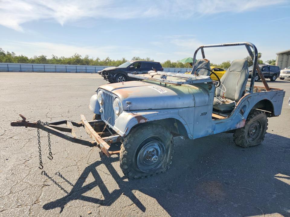 Aukcja sprzedaży 1959 Jeep Wrangler Willys 4wd, vin: 5754891579, numer aukcji: 64200286