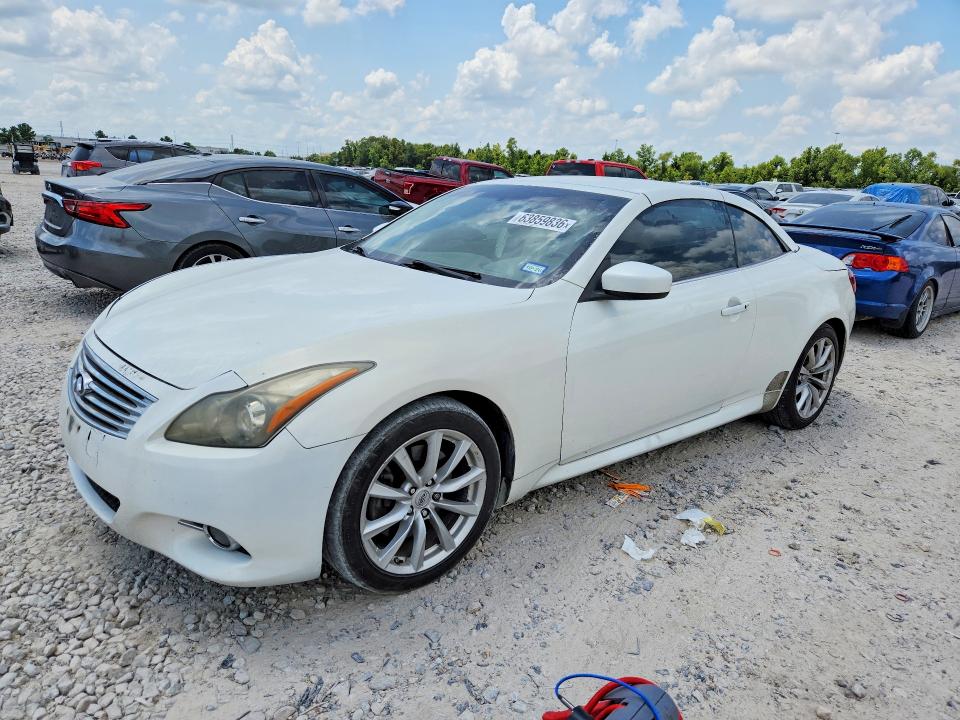 2011 Infiniti G37 Convertible მანქანა იყიდება აუქციონზე, vin: JN1CV6FE7BM952626, აუქციონის ნომერი: 63859836