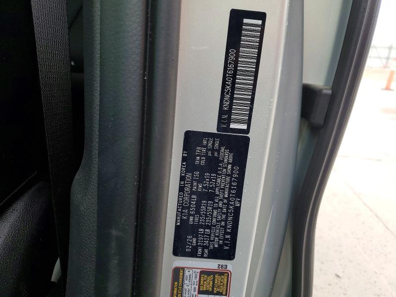 66748626 :رقم المزاد ، KNDNC5KA0T6167900 vin ، 2026 Kia Carnival مزاد بيع