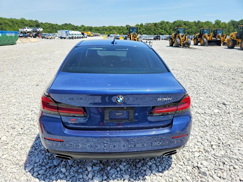 2021 Bmw 530 მანქანა იყიდება აუქციონზე, vin: WBA53BH03MWX03301, აუქციონის ნომერი: 65891346