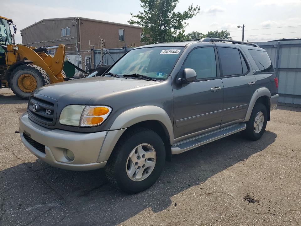 2003 Toyota Sequoia მანქანა იყიდება აუქციონზე, vin: 5TDBT44A23S164104, აუქციონის ნომერი: 64214566