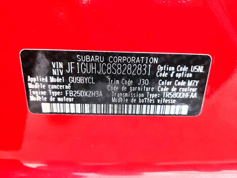 Aukcja sprzedaży 2025 Subaru Impreza, vin: JF1GUHJC8S8282831, numer aukcji: 67064856