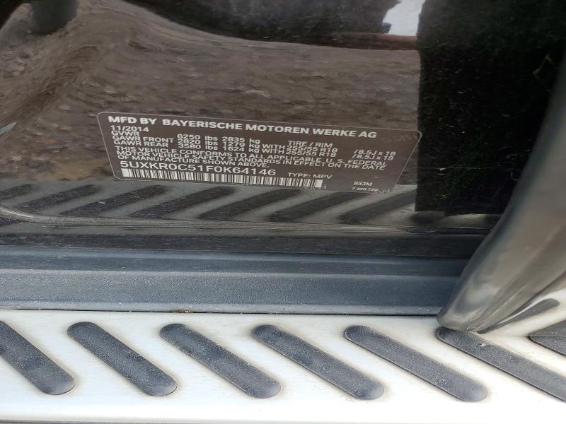 2015 Bmw X5 მანქანა იყიდება აუქციონზე, vin: 5UXKR0C51F0K64146, აუქციონის ნომერი: 63697796