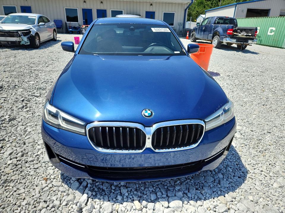 2021 Bmw 530 მანქანა იყიდება აუქციონზე, vin: WBA53BH03MWX03301, აუქციონის ნომერი: 65891346