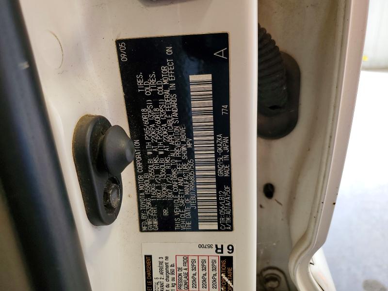 Продаж на аукціоні авто 2006 Toyota 4runner, vin: JTEBU17R968057505, номер лоту: 65726956