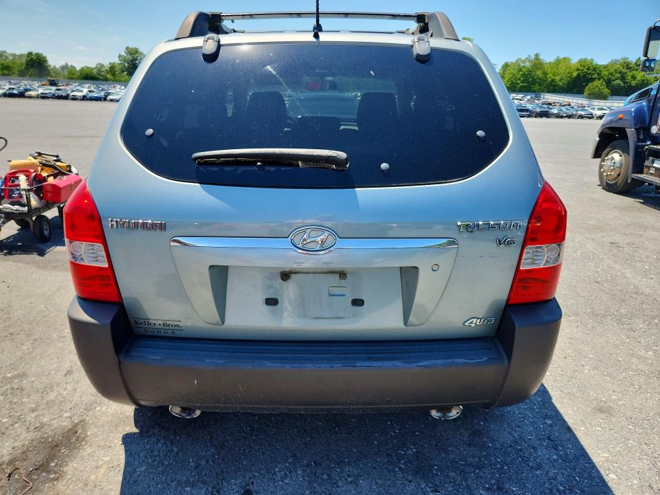 2006 Hyundai Tucson მანქანა იყიდება აუქციონზე, vin: KM8JN72D66U438680, აუქციონის ნომერი: 63619176