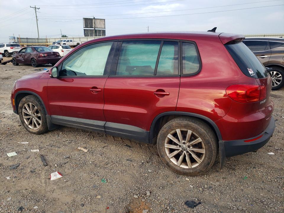 65295006 :رقم المزاد ، WVGBV3AX6EW045984 vin ، 2014 Volkswagen Tiguan مزاد بيع