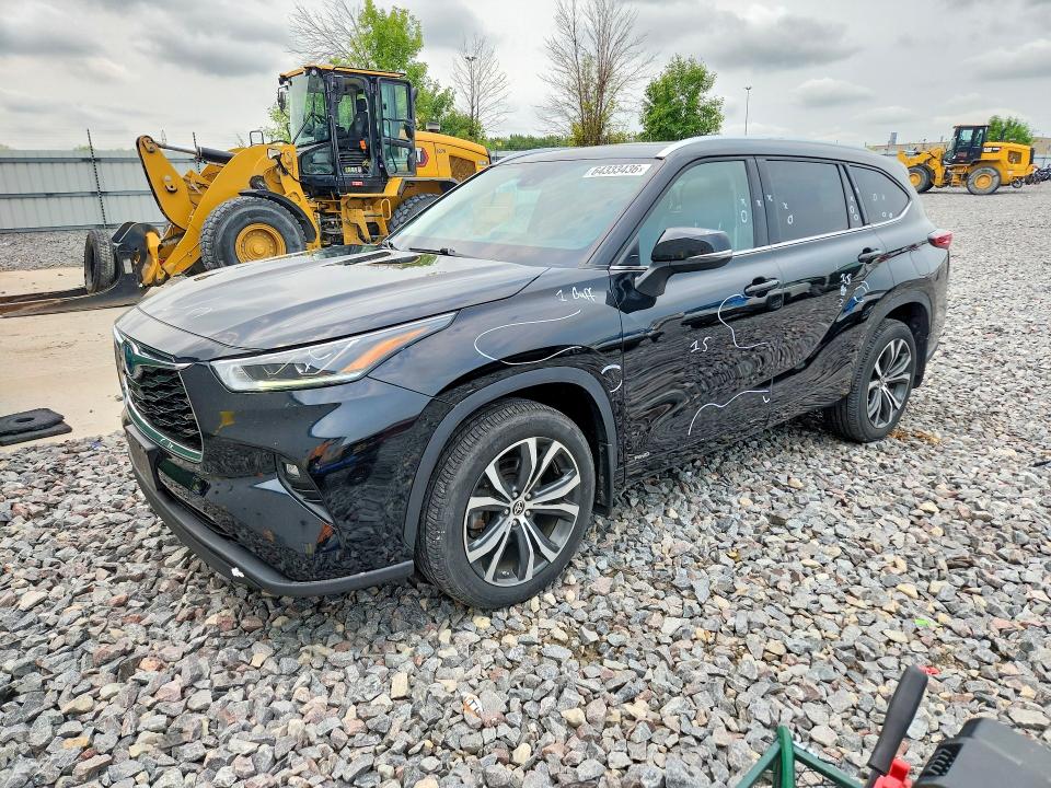Aukcja sprzedaży 2023 Toyota Highlander Hybrid, vin: 5TDXBRCH2PS573326, numer aukcji: 64333436