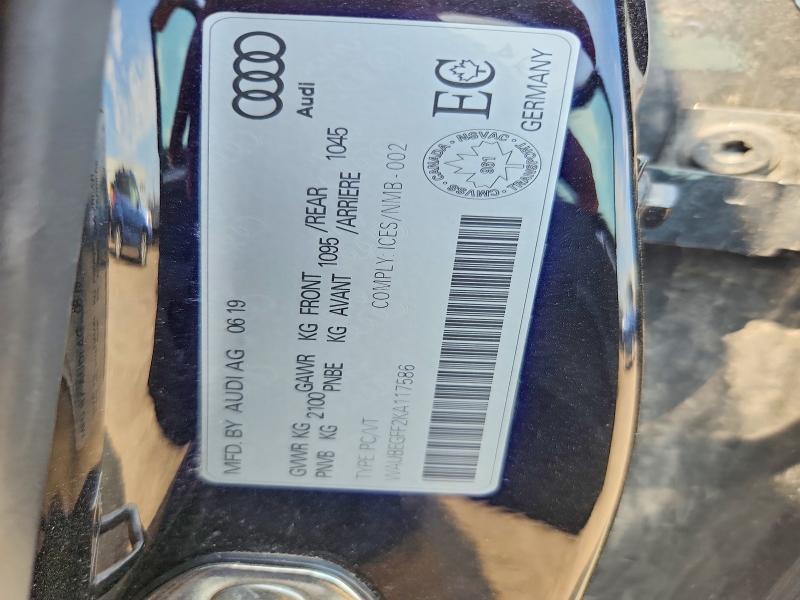 Продажа на аукционе авто 2019 Audi A3, vin: WAUBEGFF2KA117586, номер лота: 66069416