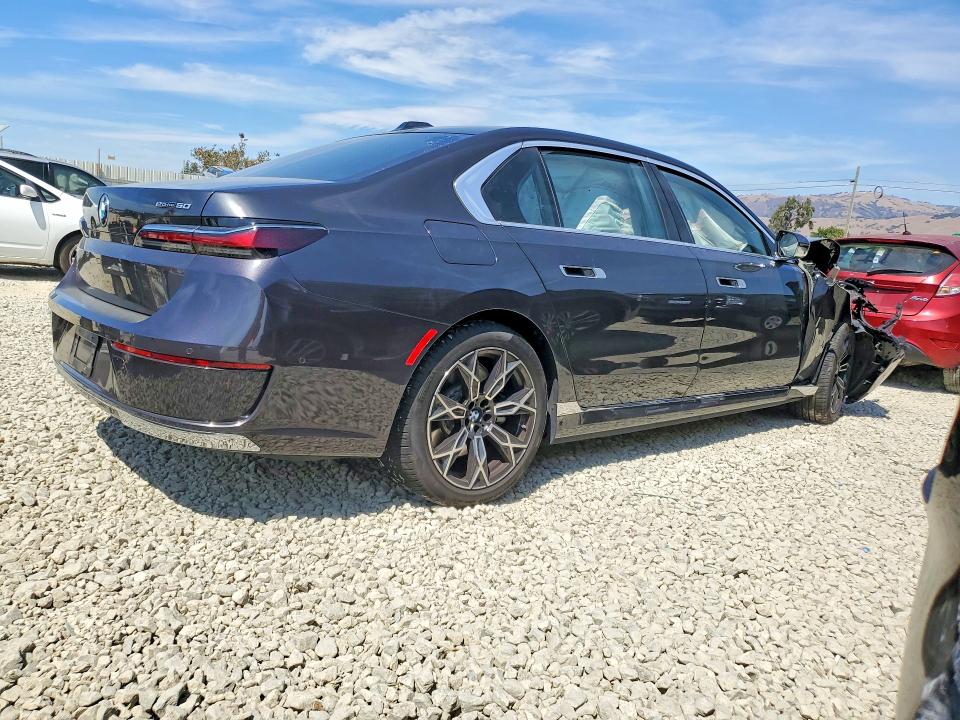 2024 Bmw I7 მანქანა იყიდება აუქციონზე, vin: WBY43EJ04RCS51523, აუქციონის ნომერი: 66400196