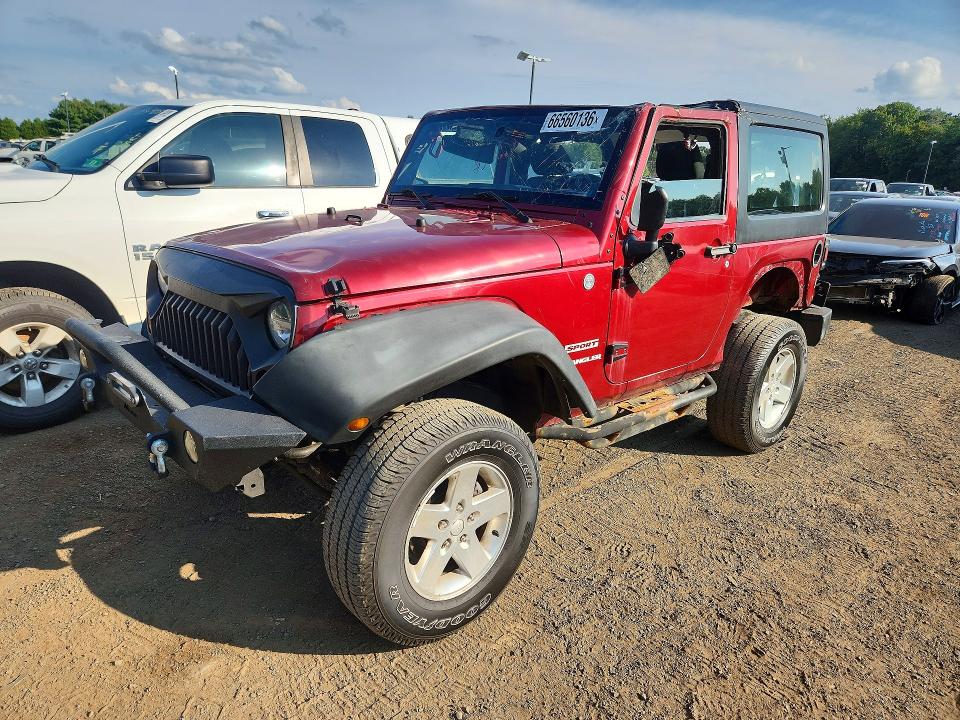 66560136 :رقم المزاد ، 1C4AJWAGXCL263261 vin ، 2012 Jeep Wrangler مزاد بيع