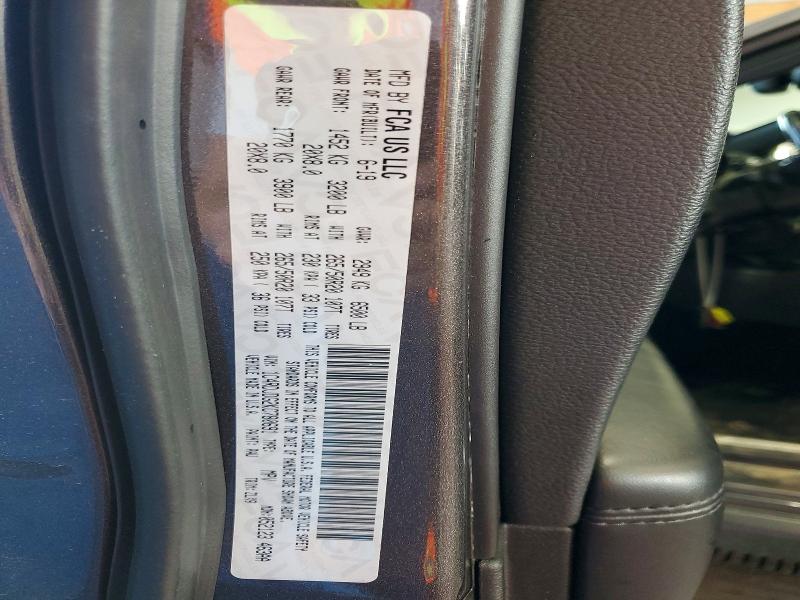 64128156 :رقم المزاد ، 1C4RDJDG2KC780691 vin ، 2019 Dodge Durango مزاد بيع