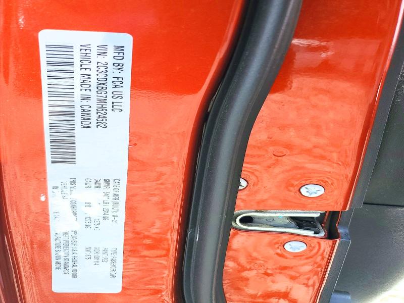 Aukcja sprzedaży 2021 Dodge Charger, vin: 2C3CDXBG7MH624582, numer aukcji: 64136586