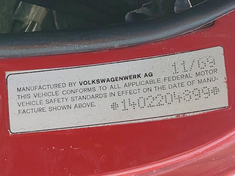 1970 Volkswagen Karmann Ghia მანქანა იყიდება აუქციონზე, vin: 1402204899, აუქციონის ნომერი: 64855126