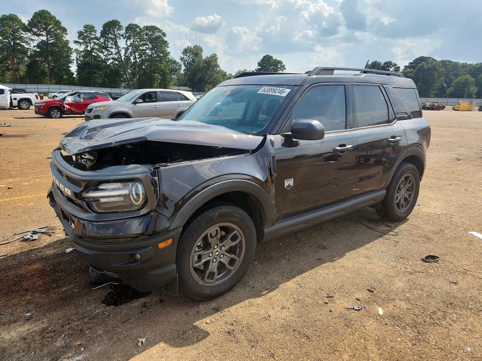 Auction sale of the 2021 Ford Bronco Sport, vin: 3FMCR9B69MRB04920, lot number: 63899246