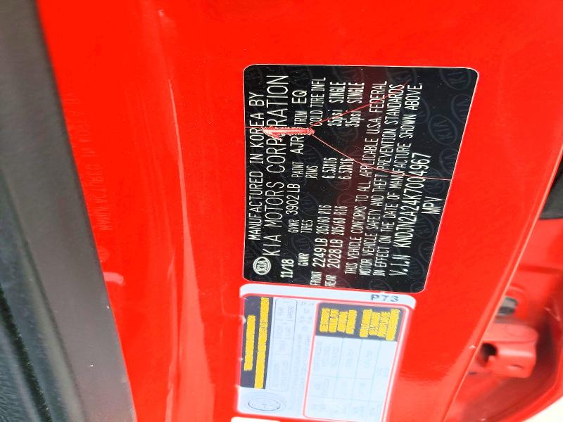 67132476 :رقم المزاد ، KNDJN2A24K7004967 vin ، 2019 Kia Soul مزاد بيع