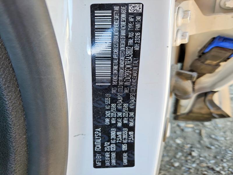 2024 Dodge Hornet მანქანა იყიდება აუქციონზე, vin: ZACPDFCW7R3A31802, აუქციონის ნომერი: 66503646