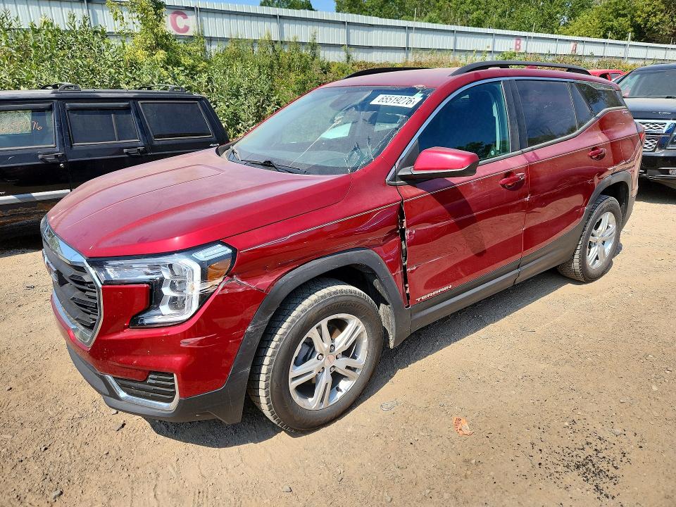 65519276 :رقم المزاد ، 3GKALTEV5NL126225 vin ، 2022 Gmc Terrain مزاد بيع